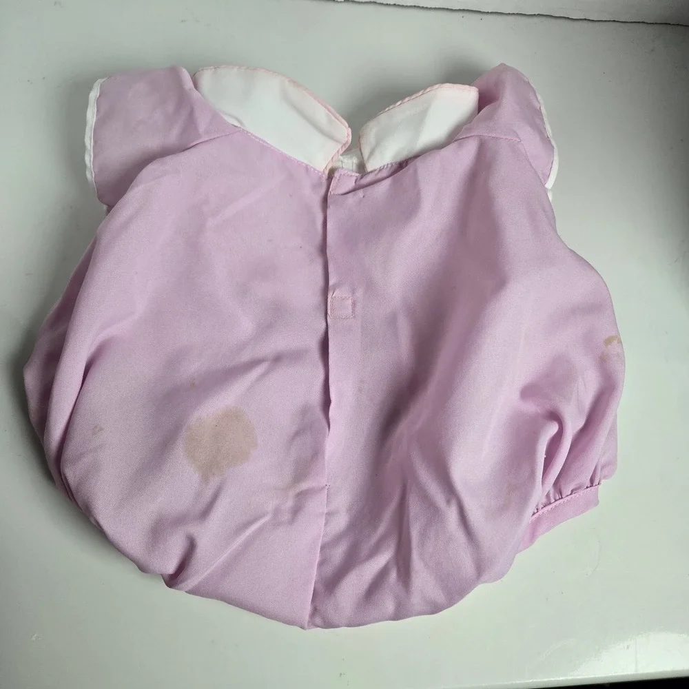 Vintage 1986 Puffalump Puppy Dog Fisher Price #8003 Pink Stuffed Plush Toy Shirt